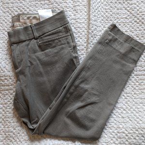 Banana Republic Sloan Slacks, size 2, Grey Stone